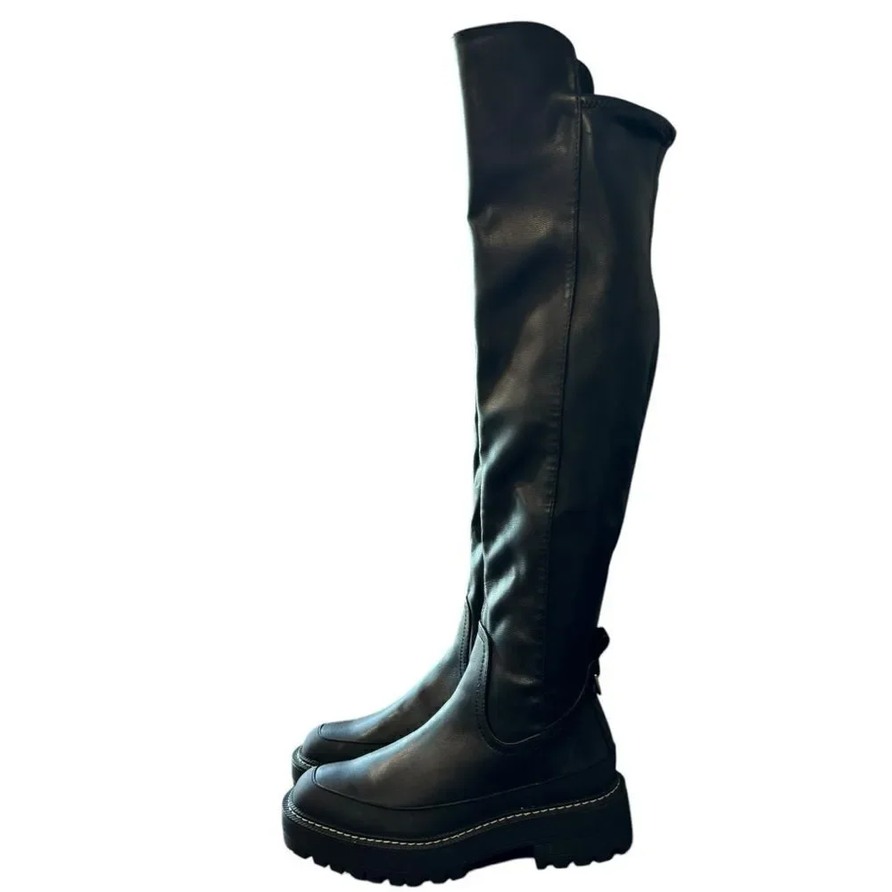 Revolve Sam Edelman Lerue Over The Knee Tall Lug Boots
